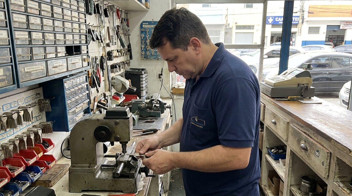 Confecção de Chave Automotiva profissional em Serra‑ES